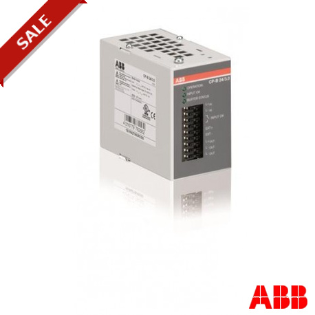 CP-B 24/3.0 1SVR427060R0300 ABB CP-B 24/3.0 Buffer module 24 V / 3 A, energy storage 1000 Ws