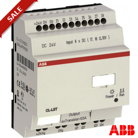 CL-LST.CX12DC2 1SVR440711R1200 ABB CL-LST.CX12DC2 relé Logic 24VDC, 8I / 4O, transistor