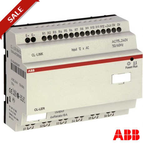 CL-LER.18DC2 1SVR440721R0000 ABB CL-LER.18DC2 расширения для логических реле 24VDC, 12i / 6о, реле