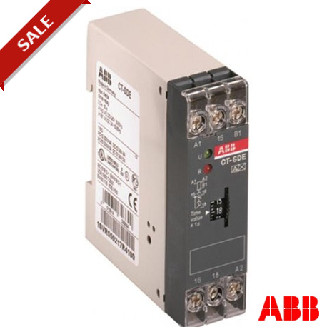 CT-SDE 1SVR550212R4100 ABB CT-SDE Time relay, star-delta 1c/o, 0.3-30s, 380-415VAC