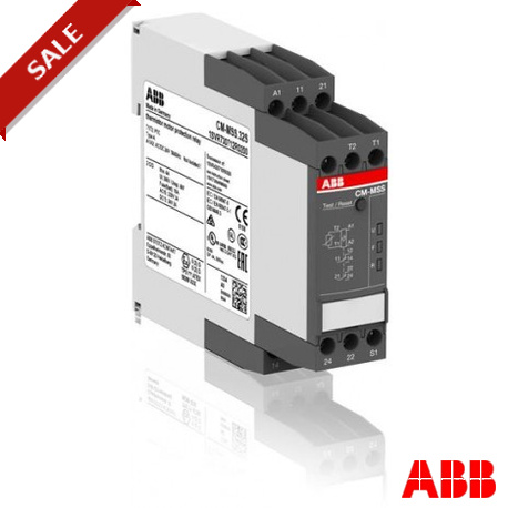 CM-MSS.32S 1SVR730712R0200 ABB CM-MSS.32S Therm. motor protec. relay 2c/o, 24VAC/DC