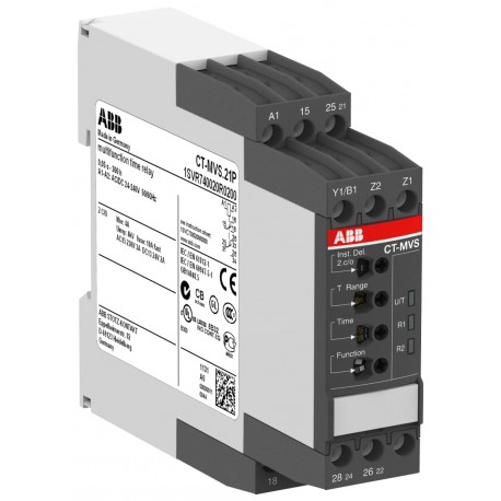 1SVR740020R3300 ABB CT-MVS.22P TEMPO. MULTIF. 2 C/C RESORTE