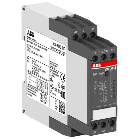 1SVR740712R1300 ABB CM-MSS.51P RELE CONTROL MOTOR x PTC