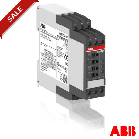 CM-TCS.12P 1SVR740740R0200 ABB CM-TCS.12P de controle de temperatura relé Temp.-range 0 ... + 100 ° C, 24-24..