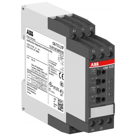 1SVR740740R9100 ABB CM-TCS.21P RELe CTL TEMP -50/+50ºC 2C/C