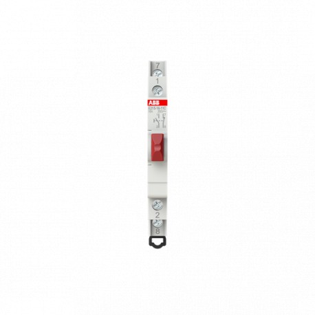 2CCA703151R0001 ABB E215-16-10 C Pulsante rosso 16A 1NO + 1NC 250VAC
