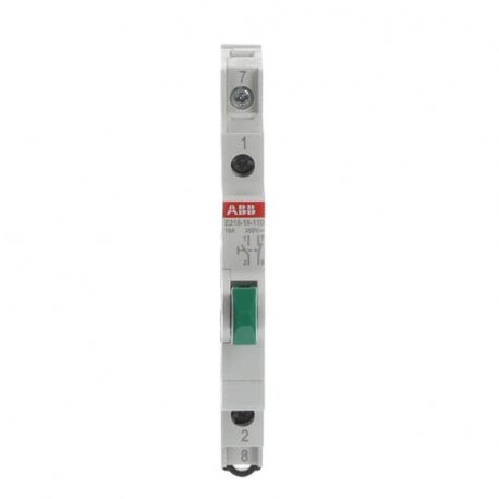 2CCA703152R0001 ABB Pulsador E215-16-11D 16A Verde 1NA1NC