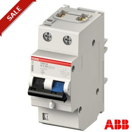 FS401M-C10/0.03 2CCL562110E0104 ABB FS401M-C10 / 0,03 interruttore differenziale con protezione da sovracorr..