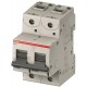 S802PV-M32 2CCP812001R1329 ABB High Performance Circuit Breaker S800PV-M Disconnector Número de pólos 2 aval..