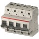 S804PV-M32 2CCP814001R1329 ABB High Performance Circuit Breaker S800PV-M Disconnector Número de pólos 4 M 32..