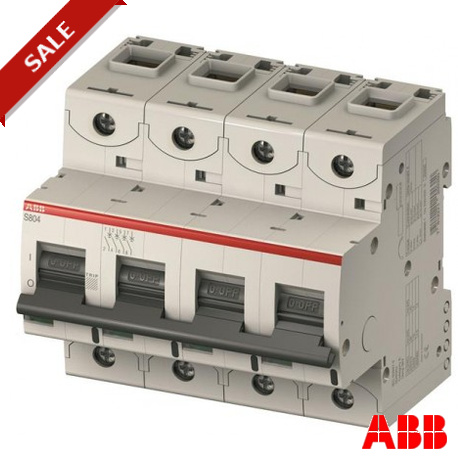 S804PV-M32 2CCP814001R1329 ABB High Performance Circuit Breaker S800PV-M Disconnector Número de pólos 4 M 32..