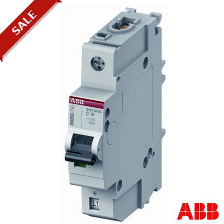 S401M-UCC1 2CCS561001R1014 ABB Macomb, 1f, hoch, 1a, 50kA, Smissline