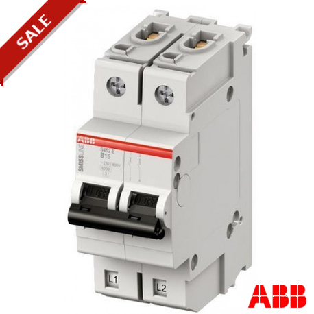 S403M-C2 2CCS573001R0024 ABB S403M-C2 Miniature Circuit Breaker 3 Poles C 2A Característica 10000 ~ 230 / 40..