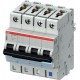 S403M-C2NP 2CCS573103R8024 ABB S403M-C2NP Miniature Circuit Breaker 4 pólos NPC 2A 10000 ~ 230 / 400V