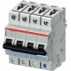 S403M-C3NP 2CCS573103R8034 ABB S403M-C3NP Leitungsschutzschalter 4 Pole NPC 3A 10000 ~ 230 / 400V