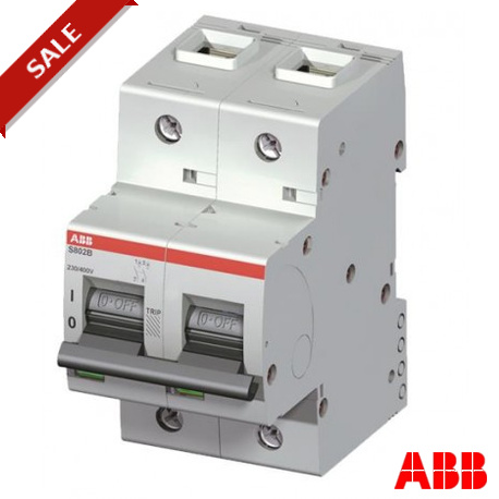 S802B-B32 2CCS812001R0325 ABB Int.aut. S802B-B32 2p 32A B 16kA