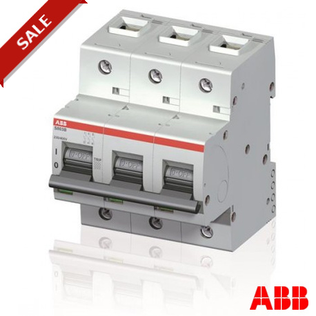 S803B-C80 2CCS813001R0804 ABB Int.aut. S803B-C80 3p 80A C 16kA