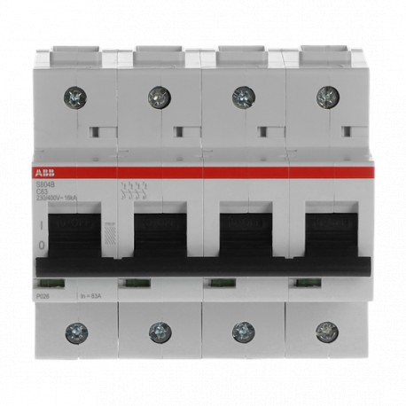 2CCS814001R0634 ABB S804B-C63 High Performance Circuit Breaker