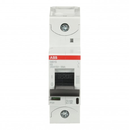 2CCS861001R0407 ABB S801S-K8 alta Circuit Breaker prestazioni