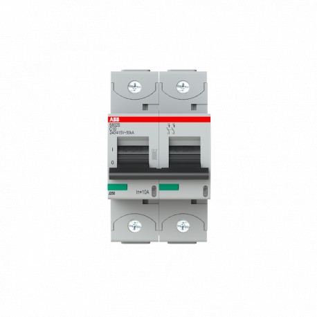 2CCS862001R0104 ABB Int.aut. S802S-C10 2p 10A C 50kA