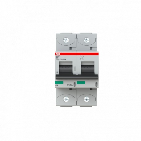 2CCS862001R0201 ABB S802S-D20 alta Circuit Breaker prestazioni