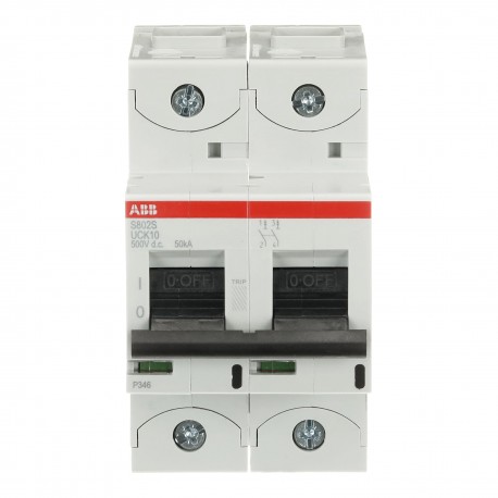 2CCS862001R1427 ABB Int.aut. S802S-UCK10 2p 10A UCK 50kA