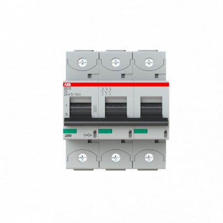 2CCS863001R0061 ABB Int. aut. S803S-D6 3p 6A D 50kA