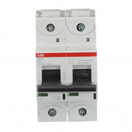 2CCS882001R0517 ABB S802C-K25 High Performance Circuit Breaker