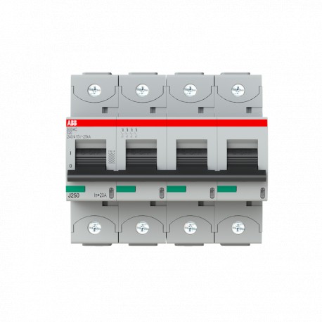 2CCS884001R0204 ABB Int.aut. S804C-C20 4p 20A C 25kA