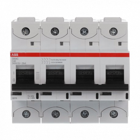2CCS884001R0404 ABB S804C-C40 alta Circuit Breaker prestazioni