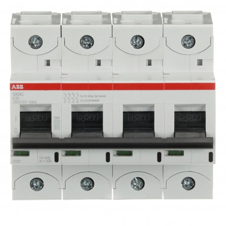 2CCS884001R0487 ABB S804C-K20 alta Circuit Breaker prestazioni