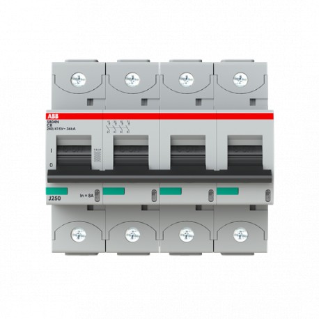 2CCS894001R0084 ABB Int. aut. S804N-C8 4p 8A C 36kA