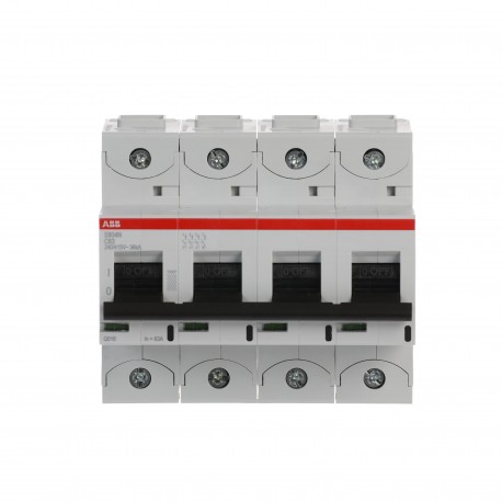 2CCS894001R0634 ABB S804N-C63 alta Circuit Breaker prestazioni