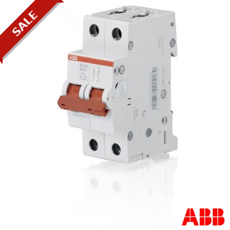 SD202/40 2CDD282101R0040 ABB SD202 / 40 Interrupteur sectionneur 2P, 40A