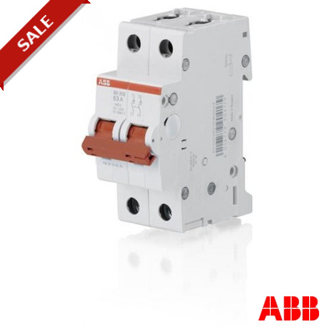 SD202/50 2CDD282101R0050 ABB SD202/50 Switch Disconnector 2P, 50A