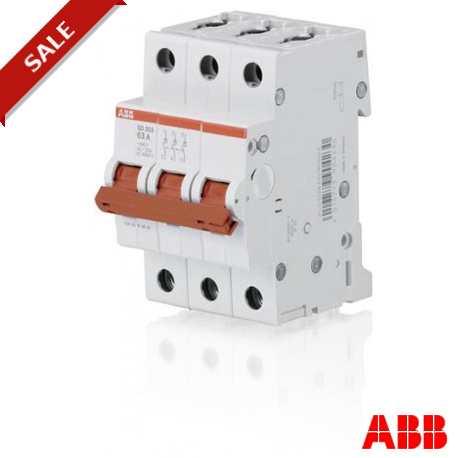 SD203/40 2CDD283101R0040 ABB SD203/40 Switch Disconnector 3P, 40A