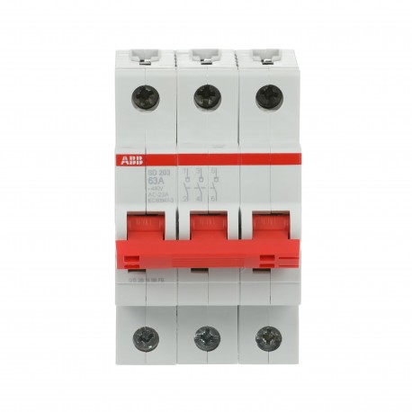 2CDD283101R0063 ABB Interruptor seccionador SD203/63 3p 63A