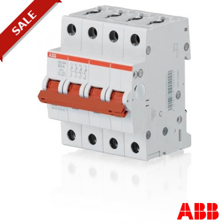 SD204/25 2CDD284101R0025 ABB Interruptor seccionador SD204/25 4p 25A