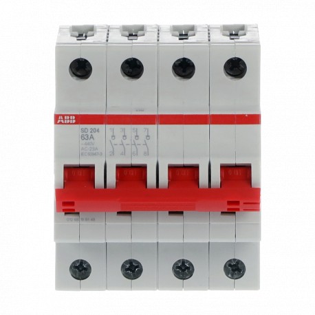 2CDD284101R0063 ABB Interruptor seccionador SD204/63 4p 63A