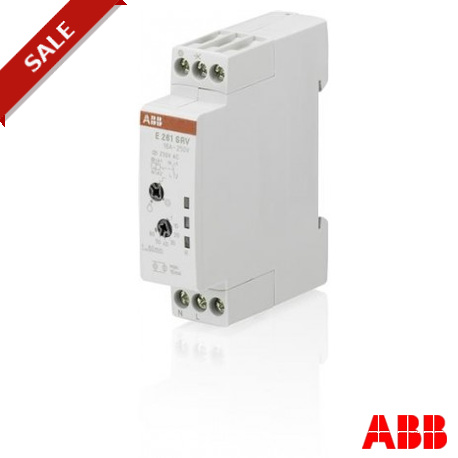 E261-230 2CDE141000R0301 ABB Telerr.electrón. E261-230 1p 8A 1NA