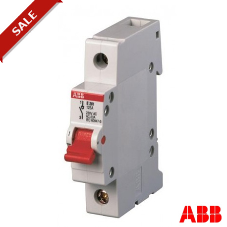 E201/125RD 2CDE281001R0125 ABB Isolator E201 / 125R