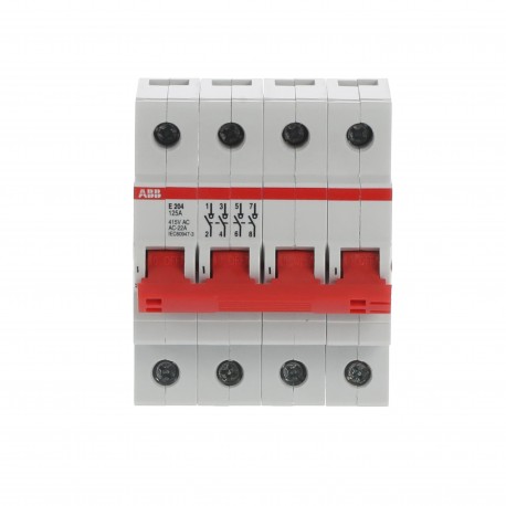 2CDE284001R0125 ABB Int.secc. E204/125RD 4p 125A