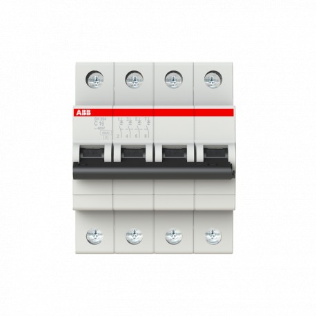 2CDS214001R0164 ABB Int.aut. SH204-C16 4p 16A C 6kA