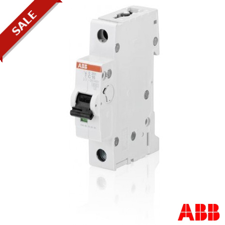 S201-C2 2CDS251001R0024 ABB Miniature Circuit Breaker S200 1P C 2 A