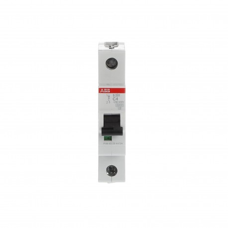 2CDS251001R0044 ABB Miniature Circuit Breaker S200 1P C 4 A