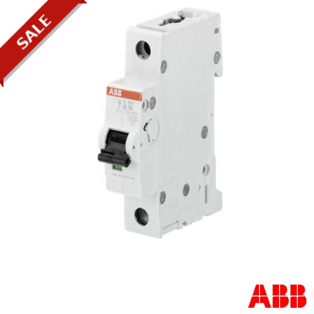 S201-B10 2CDS251001R0105 ABB Miniature Circuit Breaker S200 1P B 10 A