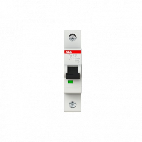 2CDS251001R0204 ABB Miniature Circuit Breaker S200 1P C 20 A