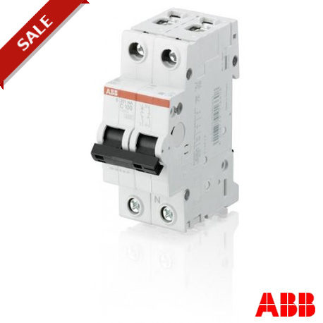 S201-B80NA 2CDS251103R0805 ABB Miniature Circuit Breaker S200 80-100A 2P B 80 A