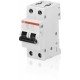 S202-D1 2CDS252001R0011 ABB Miniature Circuit Breaker S200 2P D 1 A