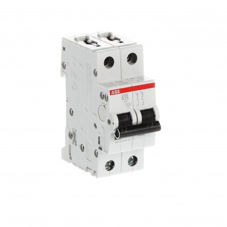 2CDS252001R0255 ABB Miniature Circuit Breaker S200 2P B 25 A